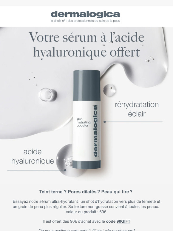 Un sérum offert dans ce mail