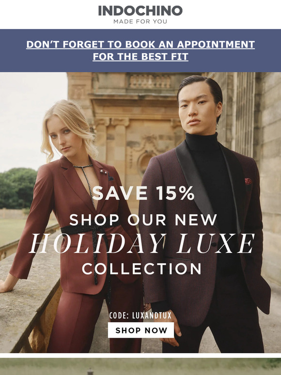 Let the holiday season begin by treating yourself to something special
