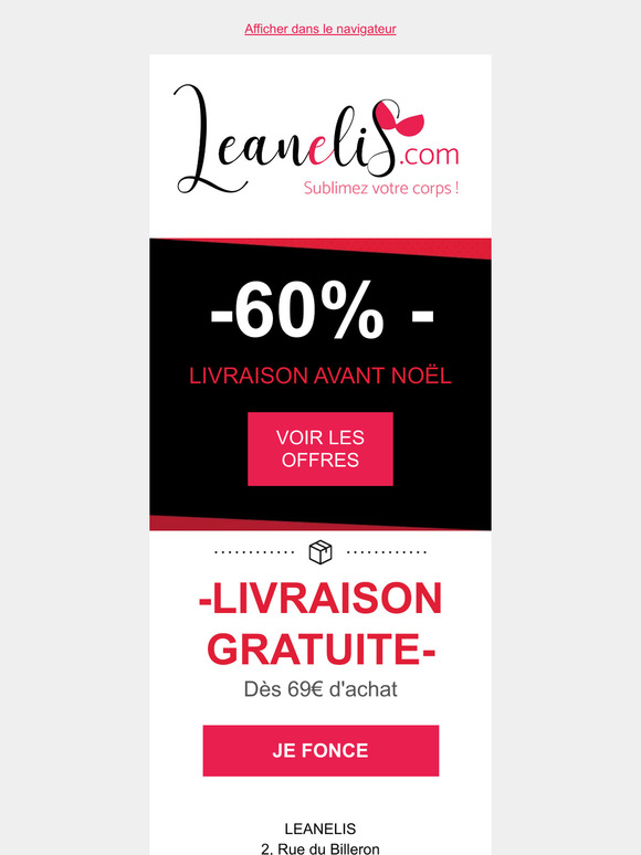-60% juste pour toi !!! Ta commande est là !