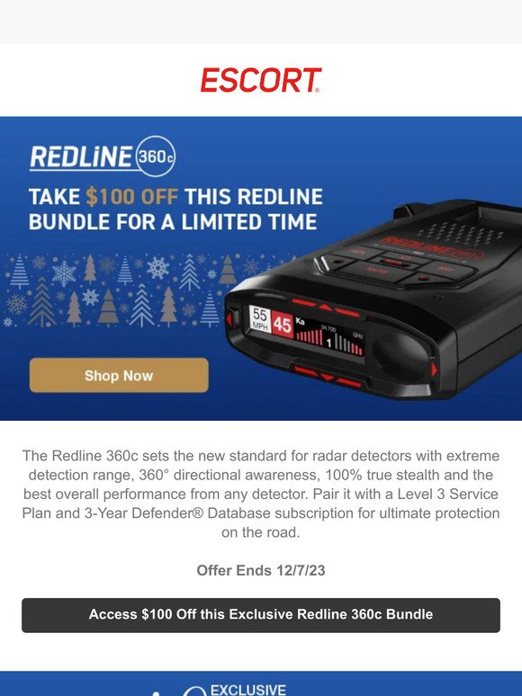 Take $100 Off this Redline Bundle for a Limited Time
