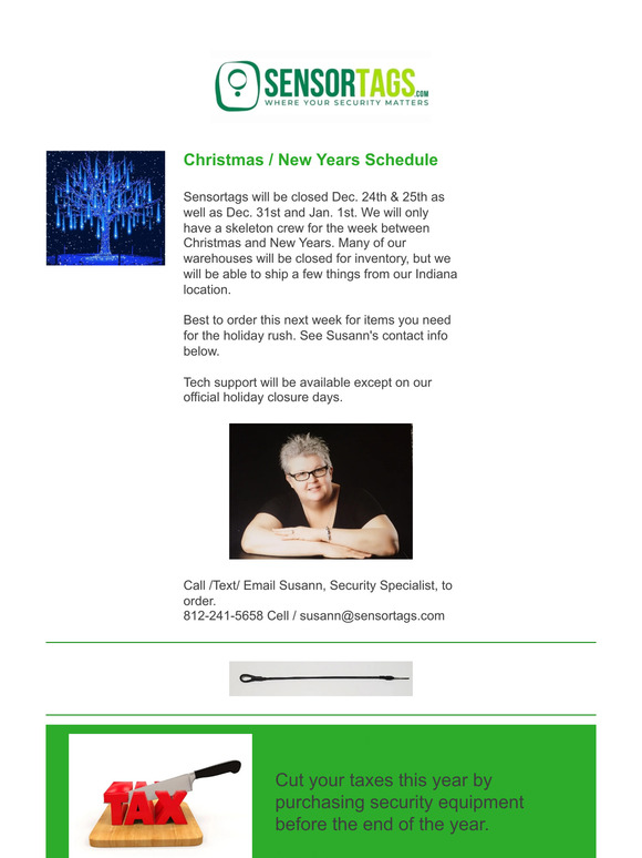 ❤️  Sensortags Newsletter    Customer