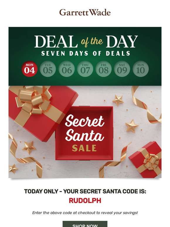 🎅 Secret Santa Sale!