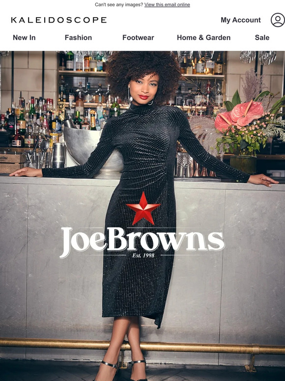 Feel festive with Joe Browns...