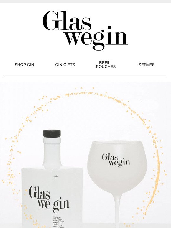 Don't miss your FREE Glaswegin gin glass!