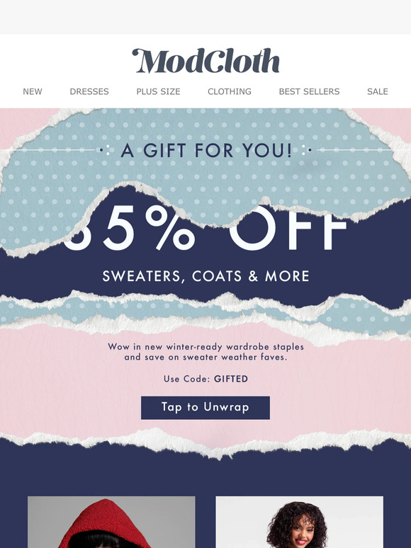 Modcloth Email Newsletters Shop Sales, Discounts, and Coupon Codes