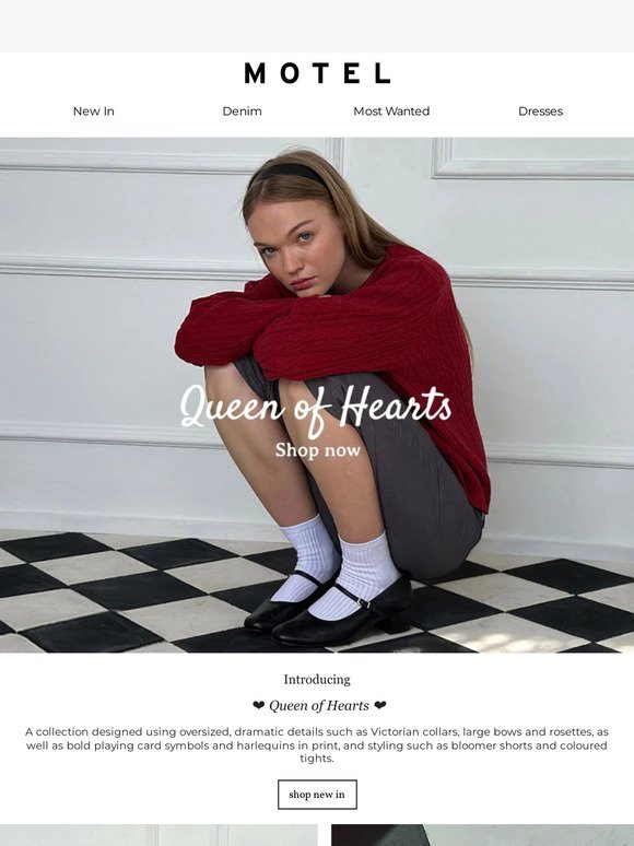 New collection ♥︎ Queen of Hearts