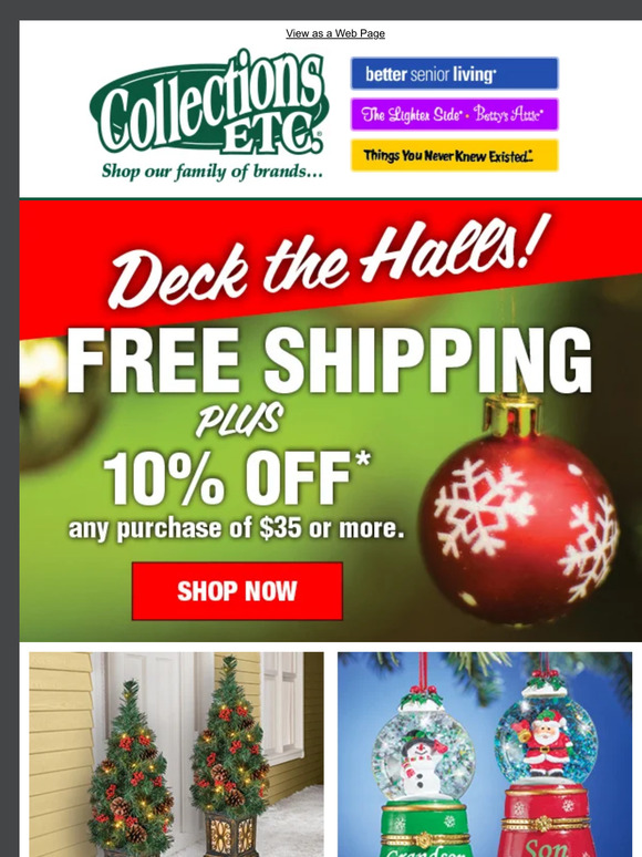 🎄 Order Now To Deck the Halls With Christmas Decor