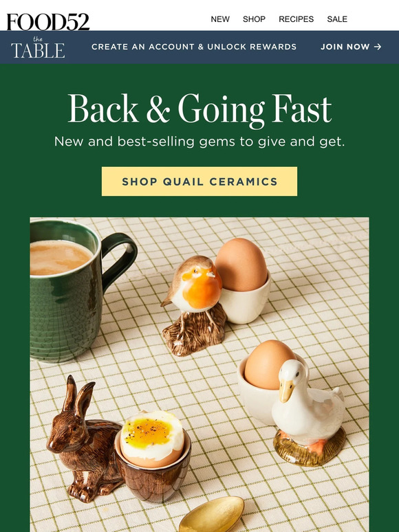 They're BACK: whimsical ceramics that sold out in a day (!)