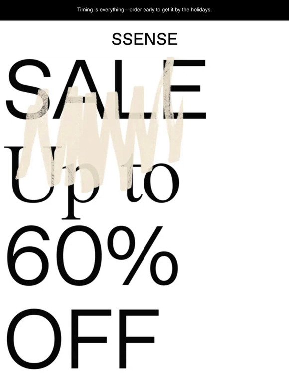 Update! Sale Up to 60% Off