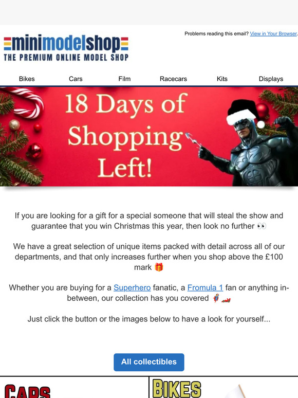 Mini Model Shop: Show-stopper gifts at the Mini Model Shop | Milled