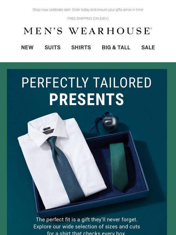 Men's Wearhouse Find your fit, find your style Milled