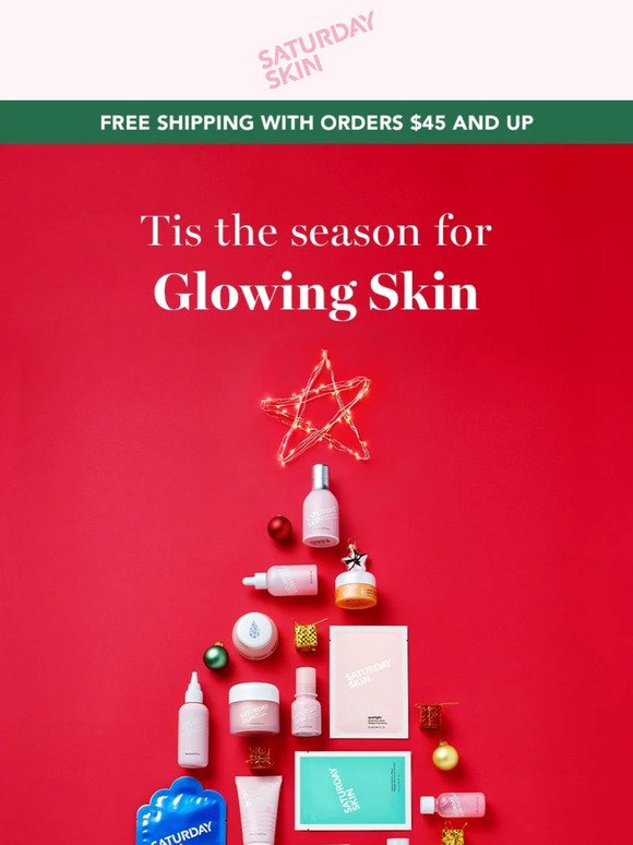 Give the gifts of glowing skin!