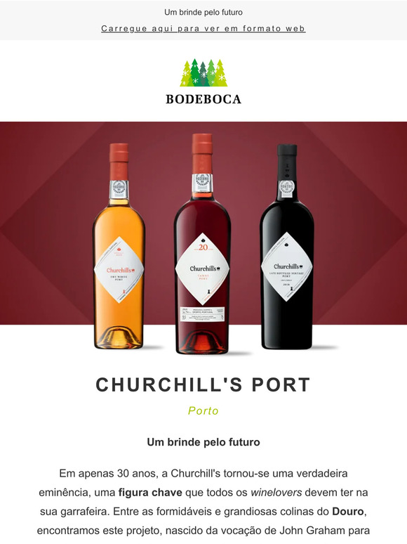 Churchill’s: nada como um porto este Natal
