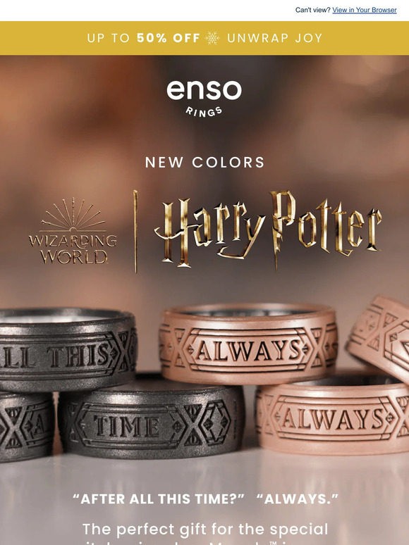 Enso Rings: NEW COLORS of this Iconic Couple Set | Milled