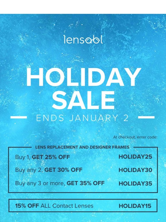 The Holiday Sale You Don't Want to Miss Is Here!