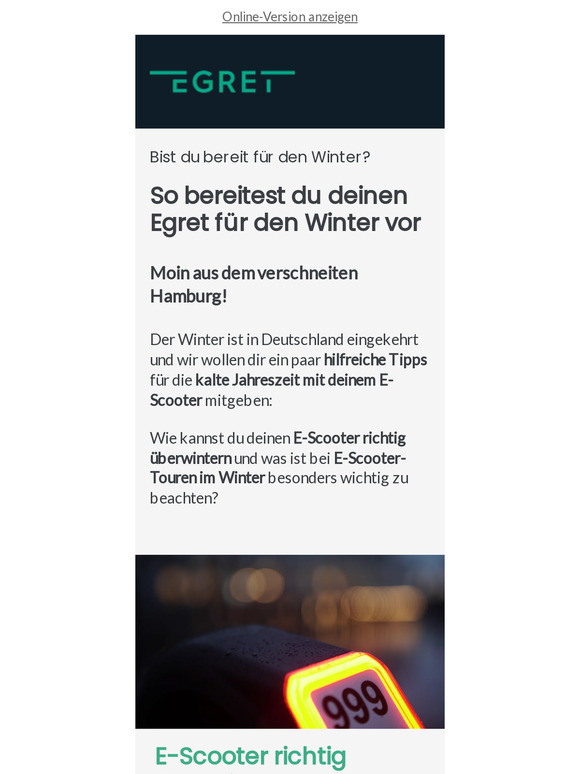 Bist du bereit für den Winter?