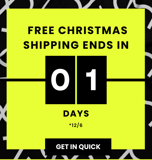 FINAL DAY FREE SHIPPING