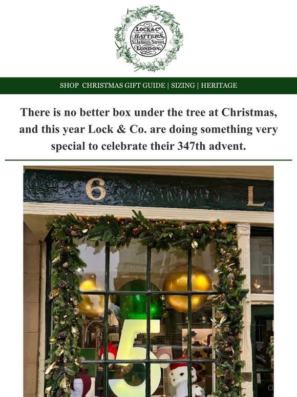 Lock & Co. Advent Calendar Day 5