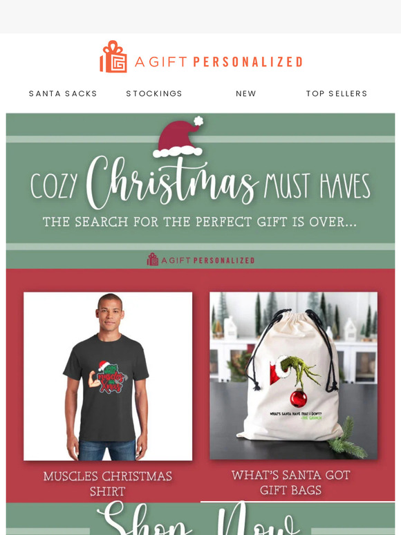 Get festive with our new Christmas gear!