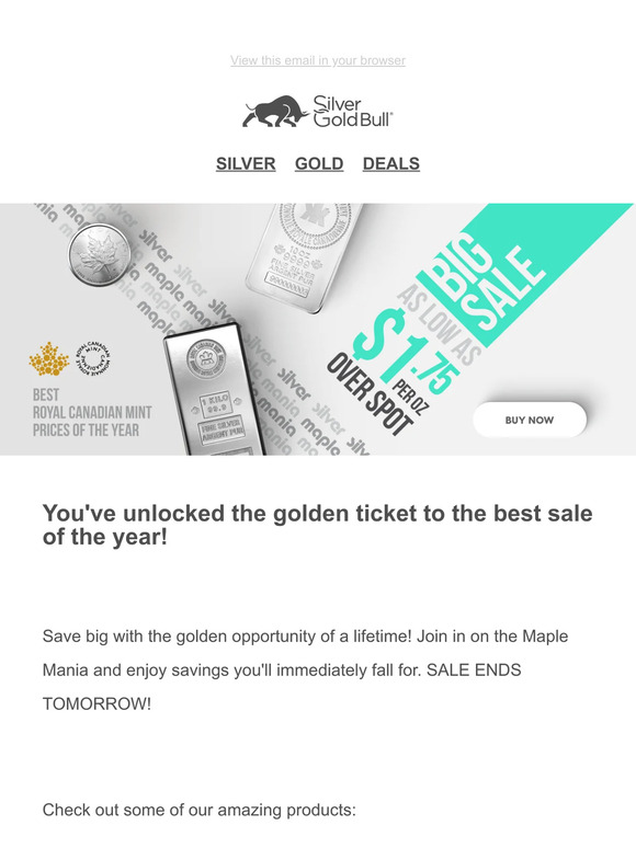 🍁Maple Mania Sale🍁 Strike gold with RCM!