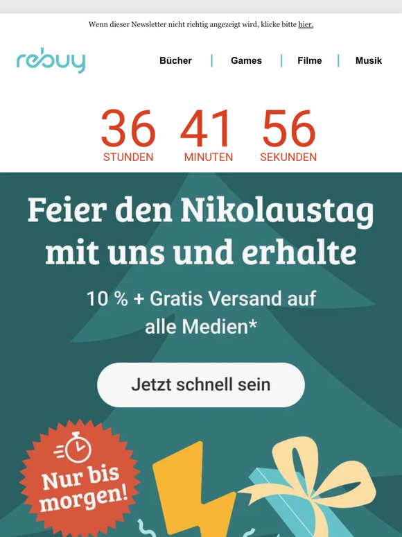 ⚡Nikolaus-Flash-Sale - nur bis morgen! ⚡