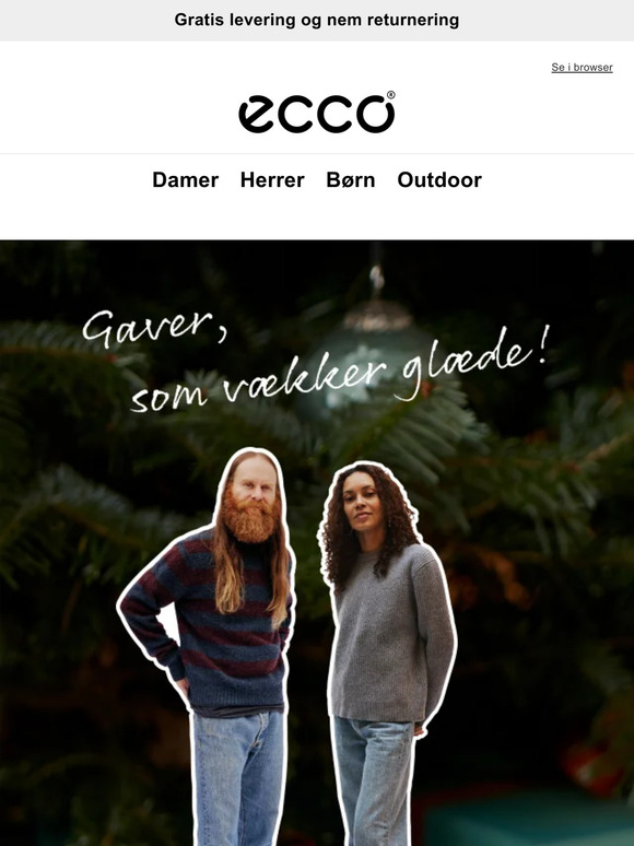 Gaveguiden fra ECCO er klar! 🎁