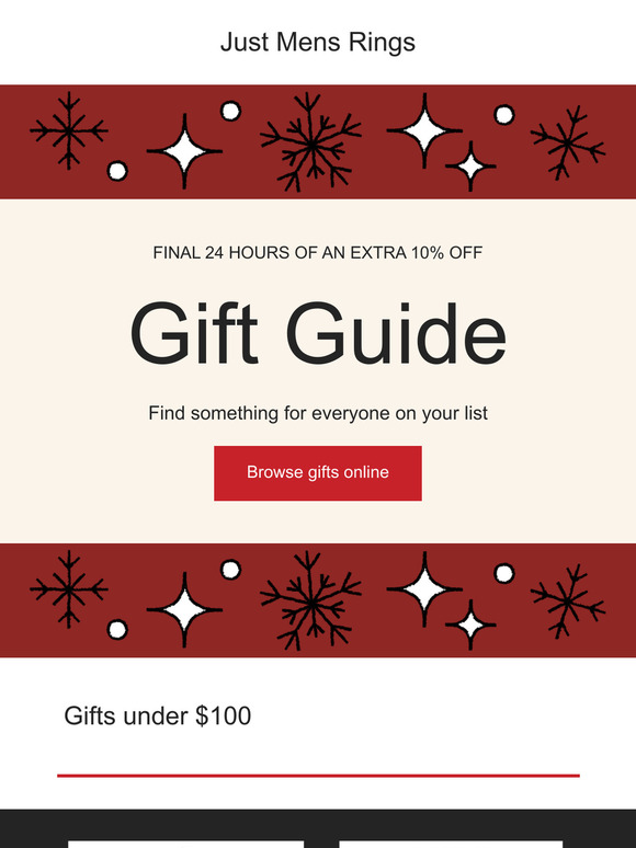 FINAL 24 HOURS OF AN EXTRA 10% OFF