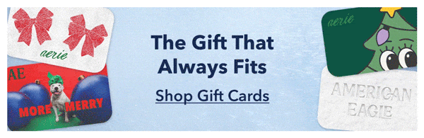 American Eagle: More gifts, more saves! Up to $50 off ends tomorrow ...