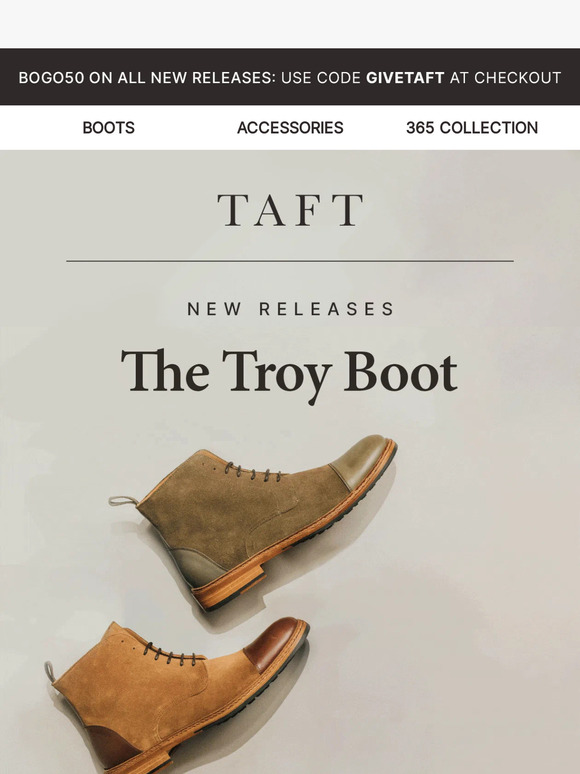 Taft Clothing Inc. Email Newsletters Shop Sales, Discounts, and Coupon