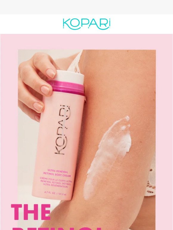 New! Smooth, firm skin from the neck down 💖