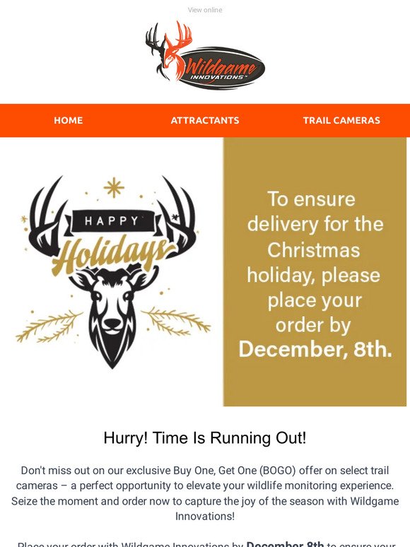 Ensure Your Gifts Arrive on Time!🎁🎄