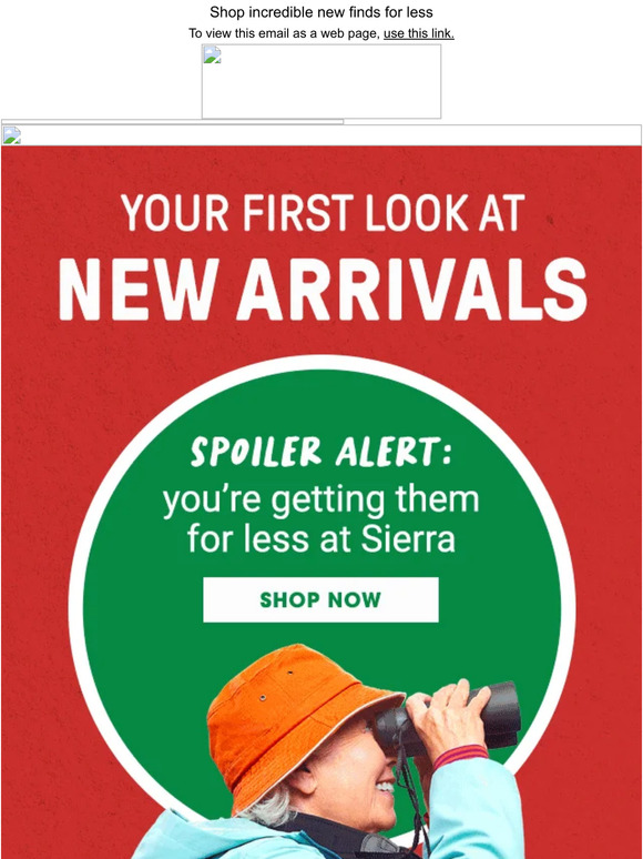 Sierra Trading Post A sneak peek at New Arrivals Milled