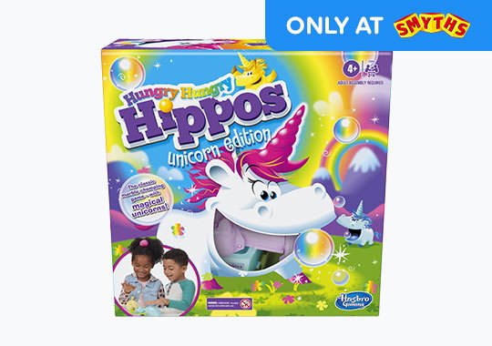Hungry Hungry Hippos Unicorn Edition