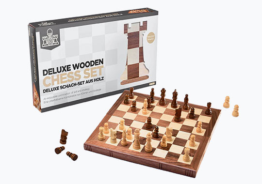 Deluxe Wooden Chess Set