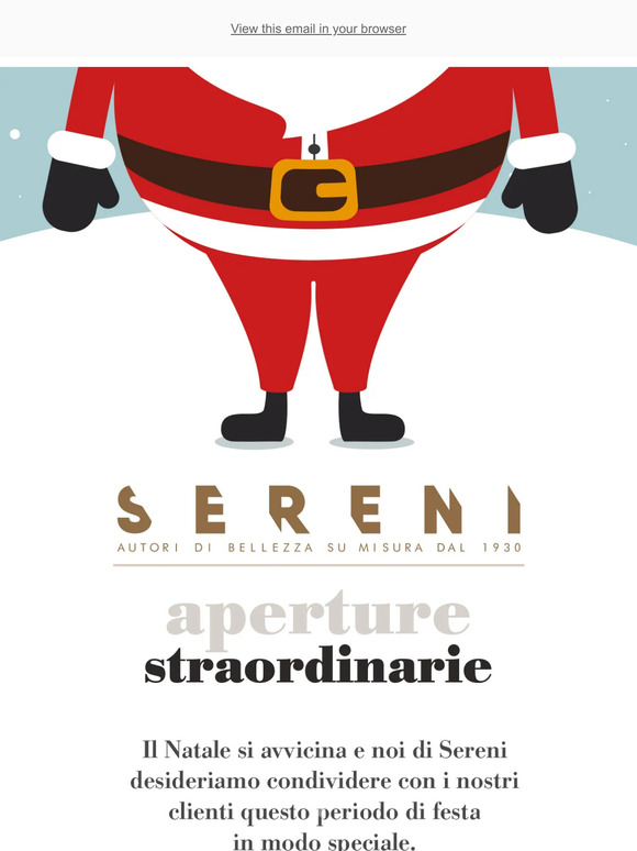 Sereni Hair - Aperture Straordinarie 🎄