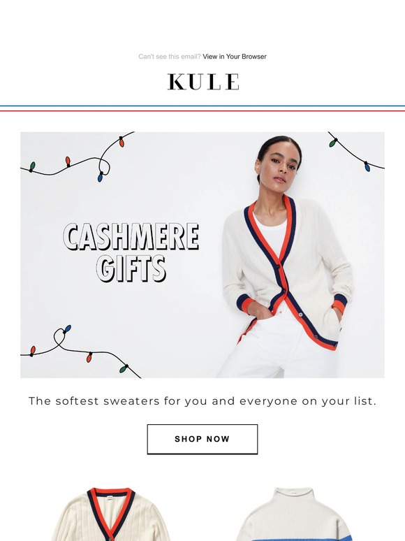 All I want for Christmas is...Cashmere