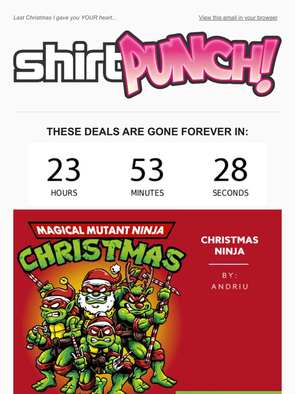 Magical Mutant Ninja Christmas!