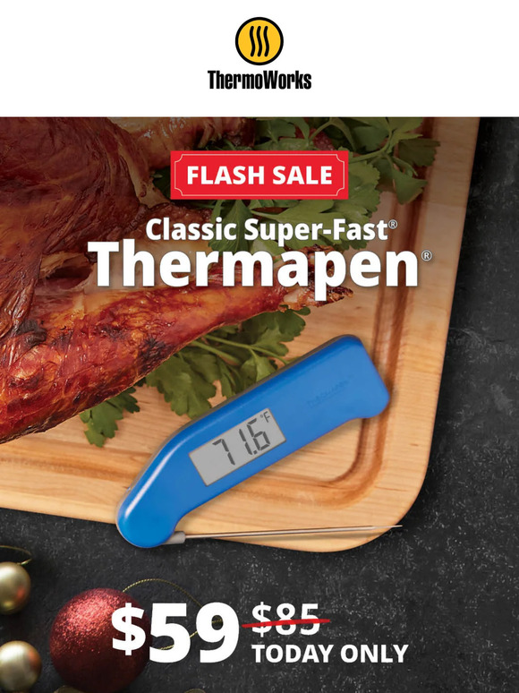 Black Friday Preview Flash Sale: ThermoWorks ChefAlarm Thermometer & Timer  – Save 40%! + Hands on Review