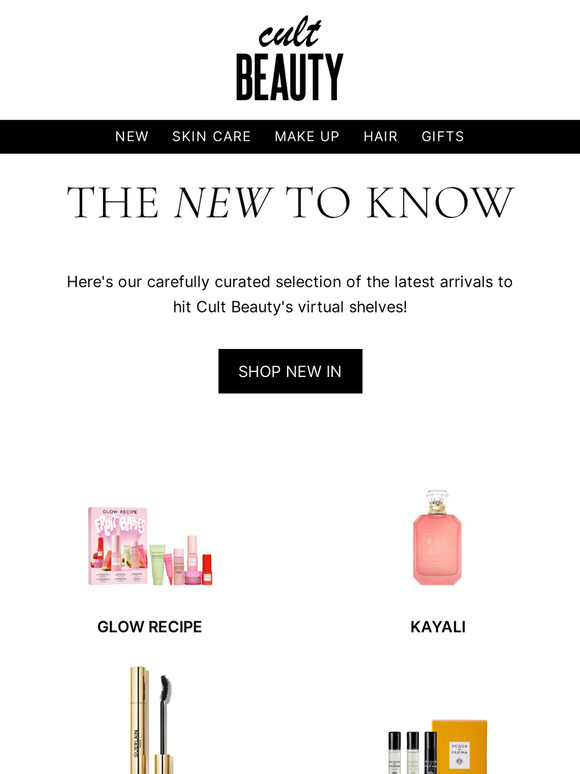 Cult Beauty Ltd. Email Newsletters Shop Sales, Discounts, and Coupon Codes