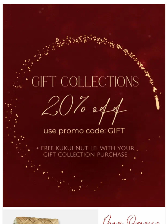FINAL HOURS TO SAVE | 20% Off Gift Collections!