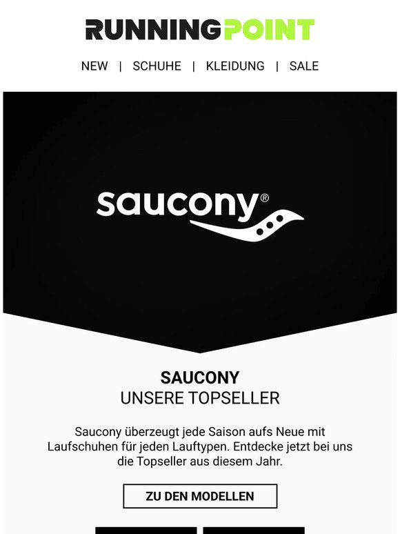 Saucony - die Topseller des Jahres