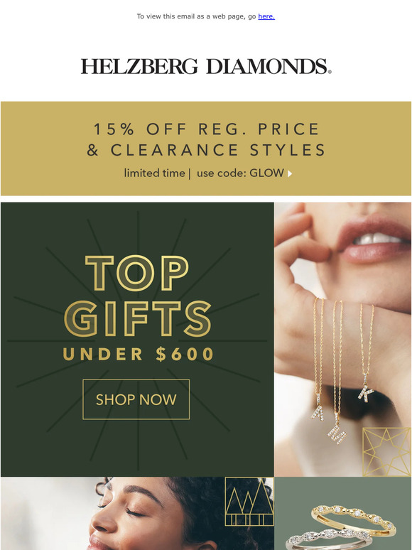 Helzberg Diamonds Email Newsletters Shop Sales, Discounts, and Coupon