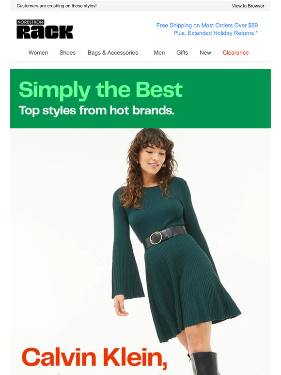 Bestsellers from Calvin Klein, Cole Haan & more