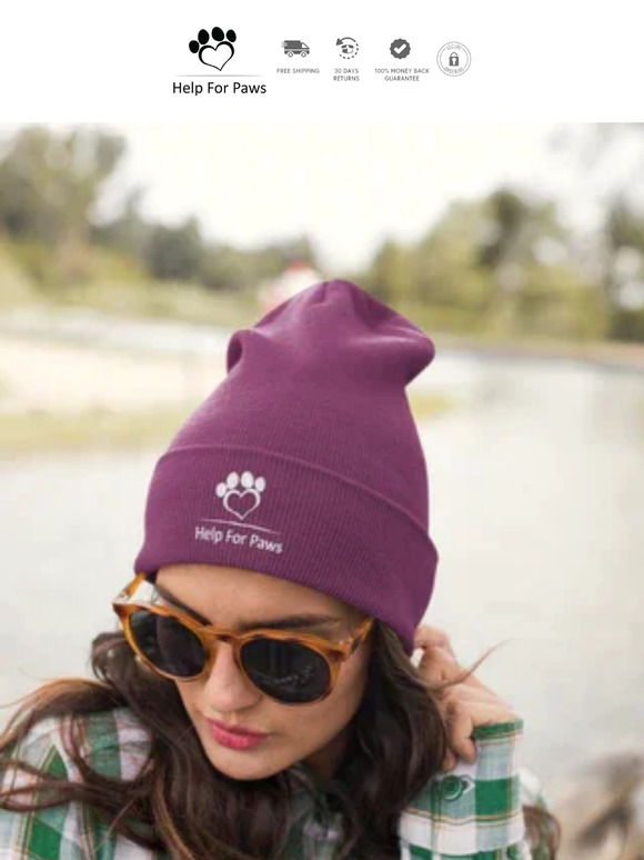 Keep Warm With Our Beanie Hat❄️ - Pawfect For Dog Walks!