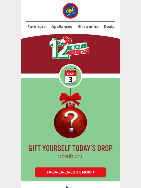 RentACenter 🎁 Get This Drop Before It Dashes Milled