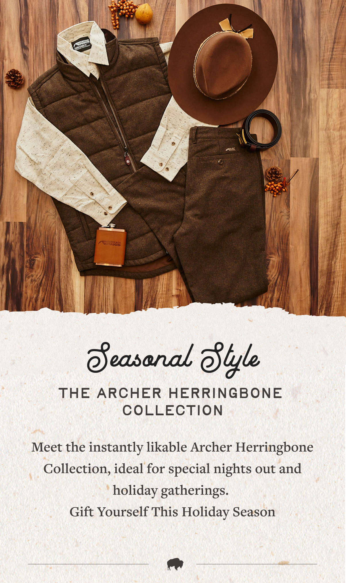 Men's Archer Herringbone Pant