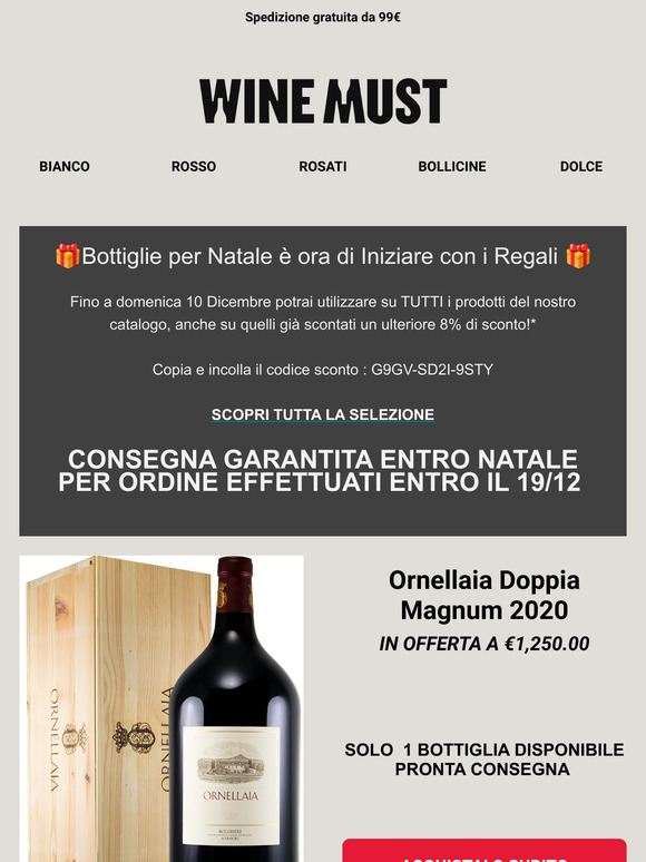 🎁 IDEE REAGALO 🎁 SCONTO 8% SU TUTTO 🚀 SPECIALE GRANDI FORMATI