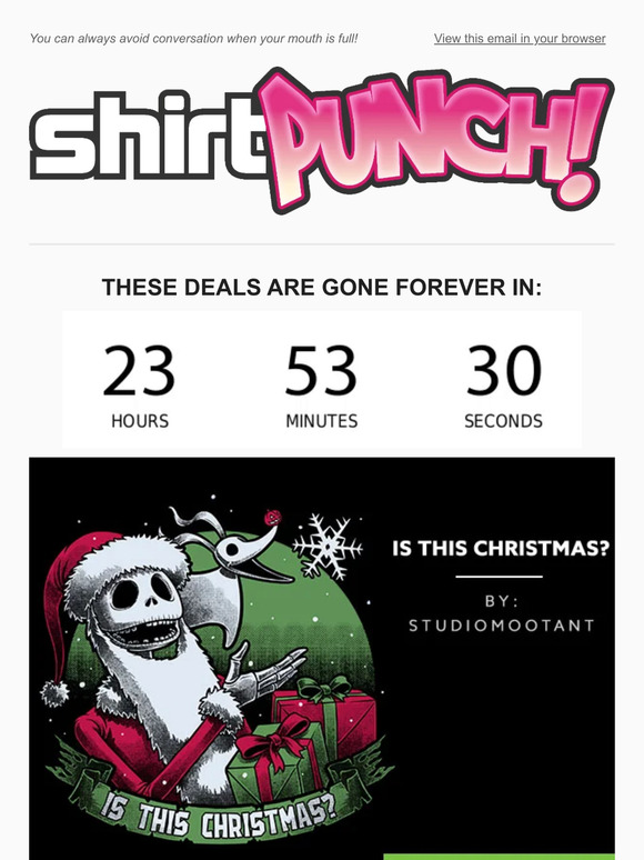 Is this Christmas? 💁‍♂️❄️
