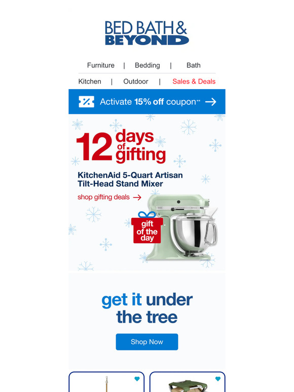 The 12 Days of Gifting Continue with KitchenAid!
