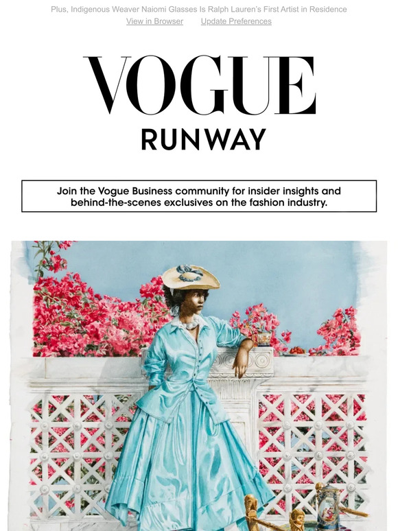 Wangechi Mutu, Tschabalala Self, Nicolas Party and More Take On the Runways for Vogue